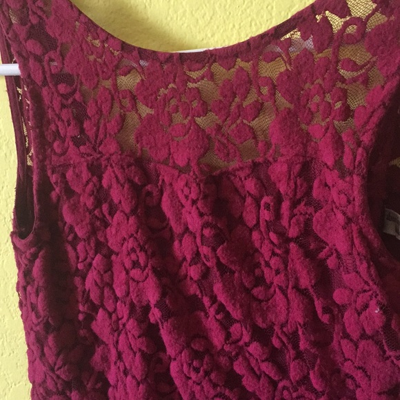 Red rose Abercrombie Kids dress - Picture 3 of 4